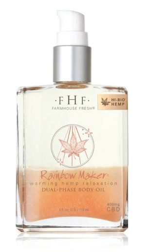 Farmhouse Fresh Rainbow Maker Warming Hemp Relaxation Dual-Phase Body Oil